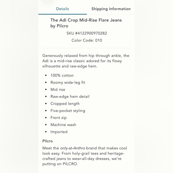 Pilcro Adi Crop - Picture 5 of 8